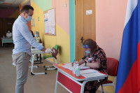 Алексей Дюмин проголосовал по поправкам в Конституцию, Фото: 5