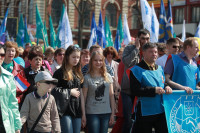 Тульская Федерация профсоюзов провела митинг и первомайское шествие. 1.05.2014, Фото: 47