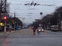 Порыв водопровода на пр. Ленина 4 апреля 2014, Фото: 9