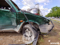 Серьезное ДТП на Зеленстрое: водитель «девятки» от удара вылетел из машины, Фото: 17