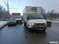 Пробка на проспекте Ленина из-за ДТП, Фото: 2