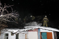 В пос. Менделеевский сгорел частный дом., Фото: 19