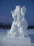 Снежные скульптуры. Фестиваль «Снеголед», Фото: 1