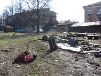 Сгоревшие сараи на улице Немцова в Туле, Фото: 8