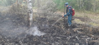 Тульские спасатели помогают тушить лесные пожары в Якутии, Фото: 2