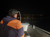 Столкновения баржи и лодки на Оке в Алексине: фото и видео с места событий, Фото: 9