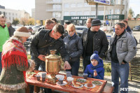 Высадка елей в сквере Глеба Успенского, 16.10.2015, Фото: 6