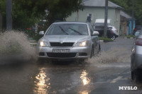Улицы Тулы ушли под воду после мощного ливня, Фото: 13