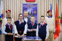 В Белевском районе открыли мемориальные доски и две «Парты Героя», Фото: 74