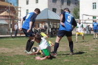 Тульские журналисты сыграли в футбол с зэками, Фото: 5