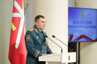 Алексей Дюмин наградил спасателей Тульской области, Фото: 17