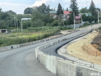 В Скуратово после 6 месяцев ремонта открыли дорогу, но только одну полосу, Фото: 2