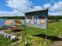 Илья Беспалов проинспектировал пляж на реке Воронке, Фото: 11