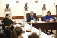 Ректор ТулГу и студенческие семьи, Фото: 1