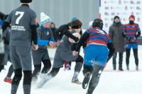 В Туле впервые состоялся Фестиваль по регби на снегу, Фото: 56