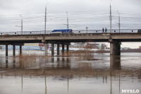 В Туле затопило Пролетарскую набережную, Фото: 8