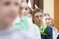 Александр Олешко и школьники , Фото: 44