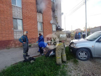 Пожар в общежитии на ул. Фучика, Фото: 2