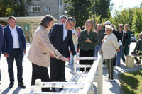 Дмитрий Миляев о ремонте сквера им. Л.Н. Толстого: «Люди довольны качеством –это самое главное», Фото: 13