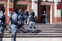 В Туле судебные приставы, МЧС и полиция предотвратили условное нападение на суд, Фото: 38