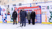 Во дворе на Пролетарской открылся новый хоккейный корт, Фото: 21