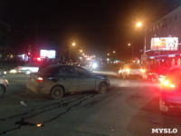Аварии на перекрестке Красноармейского проспекта и ул. Фрунзе вечером 25 ноября, Фото: 2