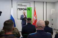 Дмитрий Миляев передал автомобили Центру «Герой 71», Фото: 16