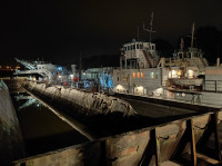 Столкновения баржи и лодки на Оке в Алексине: фото и видео с места событий, Фото: 5