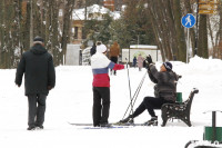 Туляки катаются на лыжах в Центральном парке, Фото: 13