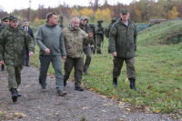 Алексей Дюмин проверил экипировку и подготовку мобилизованных туляков , Фото: 55