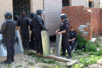 В Плеханово начали сносить дома в цыганском таборе, Фото: 121