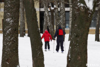 Туляки катаются на лыжах в Центральном парке, Фото: 11