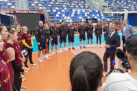 Губернатор Дмитрий Миляев встретился с волейболистками «Тулицы», Фото: 7