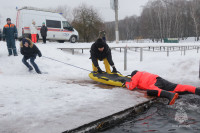 Тульские блогеры с водолазами МЧС «спасли» провалившегося под лёд человека, Фото: 10