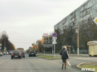 На улице Металлургов в Туле запретили остановку и стоянку, Фото: 7