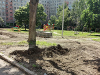 вырубка деревьев во дворе дома №33 по ул. Горького в Туле, Фото: 14
