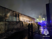 Пожар на Фрунзенской ярмарке, Фото: 2