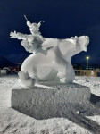 Снежные скульптуры. Фестиваль «Снеголед», Фото: 17