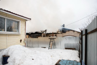 Сгоревший дом в Скуратовском, Фото: 25