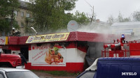 В Ясногорске сгорел продуктовый магазин. 16 мая 2015, Фото: 5
