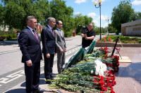 Дмитрий Миляев провел рабочий визит в Калмыкию, Фото: 37