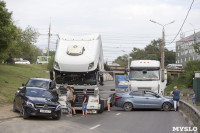 В Туле на Калужском шоссе столкнулись фура и легковушка, Фото: 9
