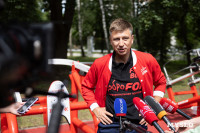 Алексей Ягудин открыл спортивную площадку в Белоусовском парке , Фото: 49