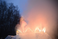 В ЦПКиО сожгли чучело зимы, Фото: 17