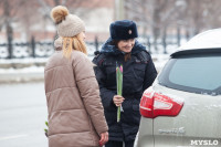 8 марта компания «Автоимпорт» дарила тулячкам-автоледи цветы, Фото: 63