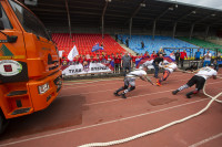 Рекорд России: В Туле атлеты сдвинули с места три грузовика , Фото: 22