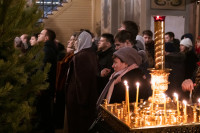 Рождественское богослужение в Успенском соборе (2020), Фото: 121