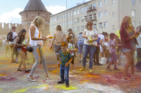 В Туле прошел фестиваль красок на Казанской набережной, Фото: 51