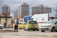 В Туле на проспекте Ленина произошло ДТП со скорой, Фото: 11