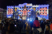 Световое шоу на площади Победы, Фото: 2
